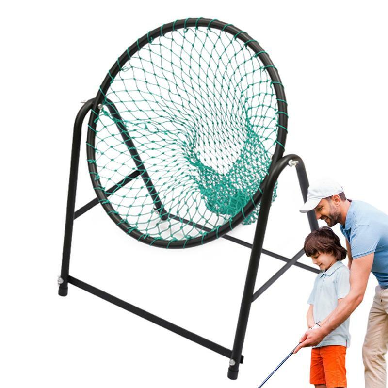 Chipping Net Golf Target Practice Net Set For Golf Training Indoor Golfing Target Accessories Golf Ball Net And Chipping Mat For