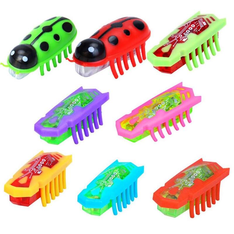 Creative Mini Colorful Escaping Automatic Shake Electric Ladybug Electric Pet Toy Cat Toy Interactive Pet Supplies