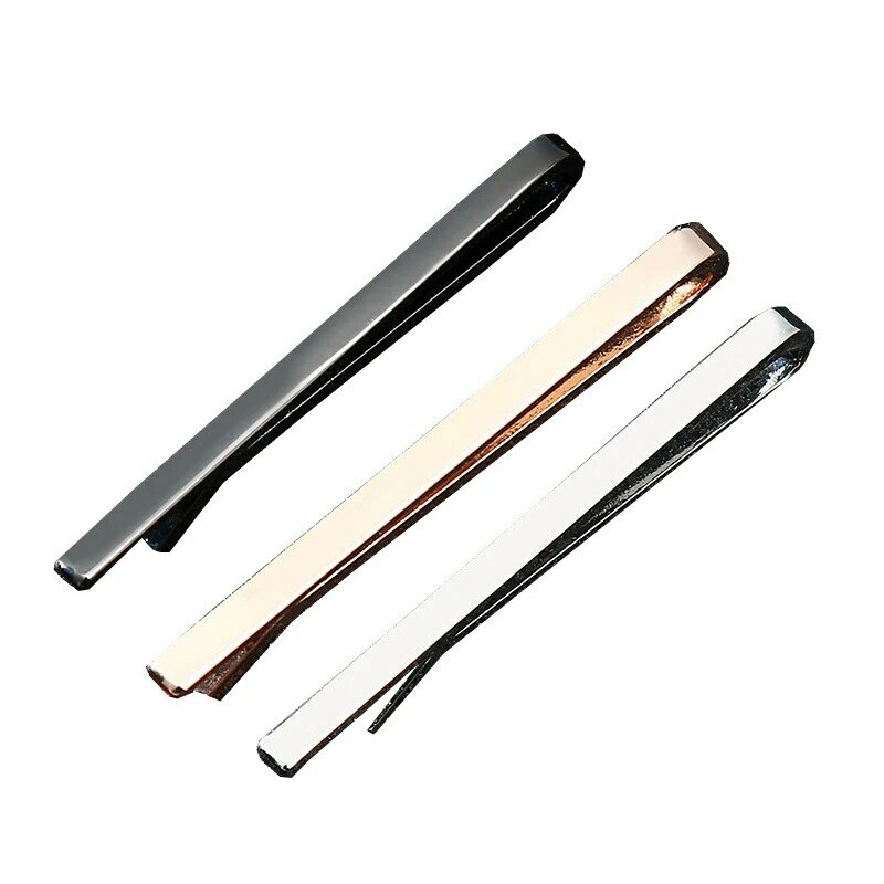 Simple Fashion Tie Clips Men'S Metal Necktie Daily Business Wedding Ceremony Tie Clip Pin Men Party Jewelry Accessories Gift