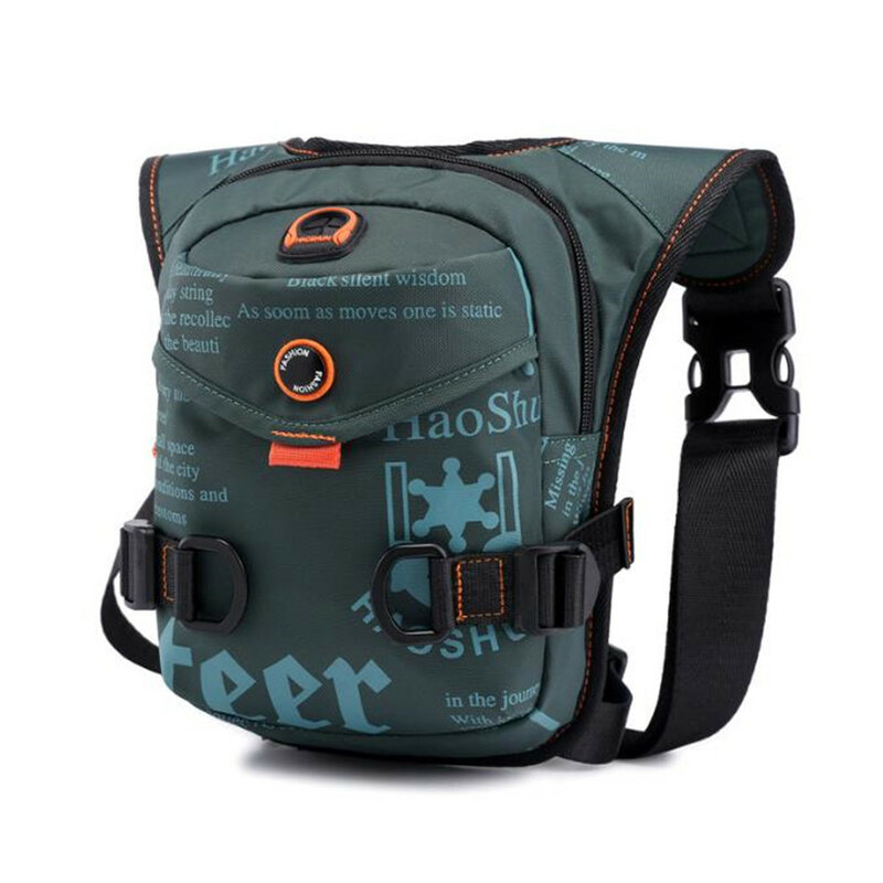 Men's Chest Bag Outdoor Riding Leg Bag Multifunctional Sports Backpack Portable Crossbody Waist Bag