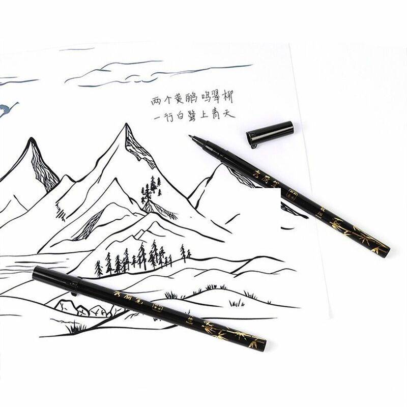 Chinesische Pinsel Kunst Pinsel Ölgemälde knackige Schrift Schreib pinsel Kalligraphie Pinsel chinesische Kalligraphie Pinsel