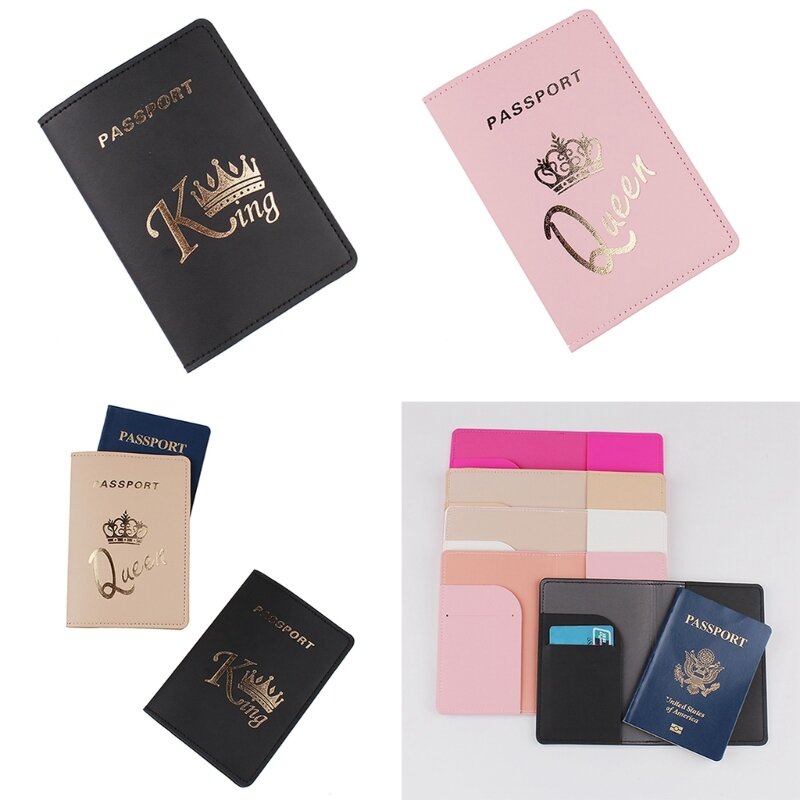 Porte-passeport de poche de stockage de billets Organisateur de documents de voyage à blocage RFID