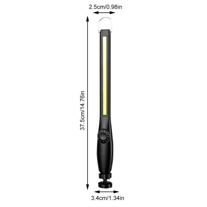Nuovo COB LED Torcia Elettrica Magnetica Luce di Lavoro Portatile Gancio Lanterna Luce di Ispezione USB Ricaricabile Torcia Luce di Ispezione