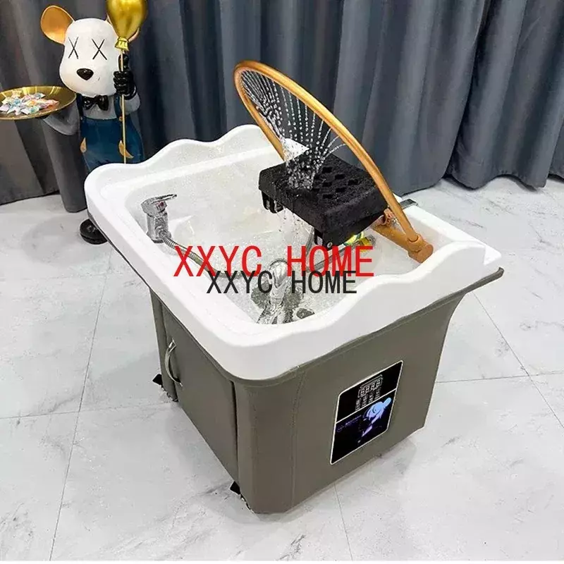 Comfort Lounge Shampo Chair Small Water Circulation Comfort Head Spa Hair Wash Bed Adult Shampouineuse  Furniture MQ50XF