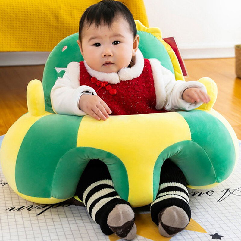 Tier Geformt Kinder Lernen Sitzen Stuhl Abdeckung Unterstützung Sofa Infant Plüsch Sitze