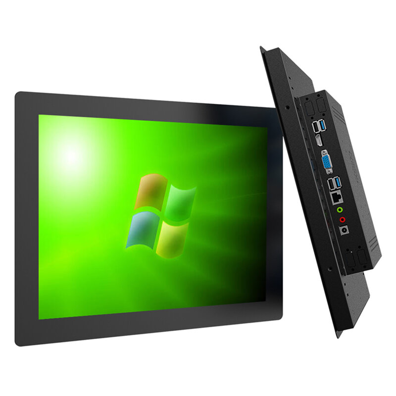 Mini tableta PC Industrial todo en uno con pantalla táctil resistiva Core i3 i5 i7 4G RAM 64G SSD, 18,5 "21,5" 23,6"