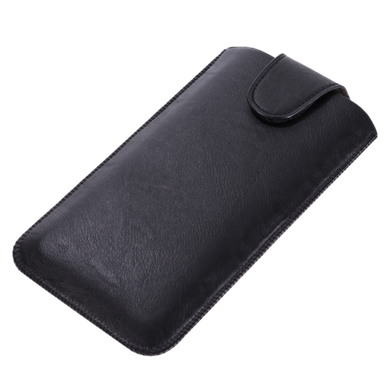 Universal Holster Belt Phone Case 4.7-5.2 inch For iPhone Samsung Huawei Xiaomi LG Smart Phones Leather Ultra-thin Waist Bag