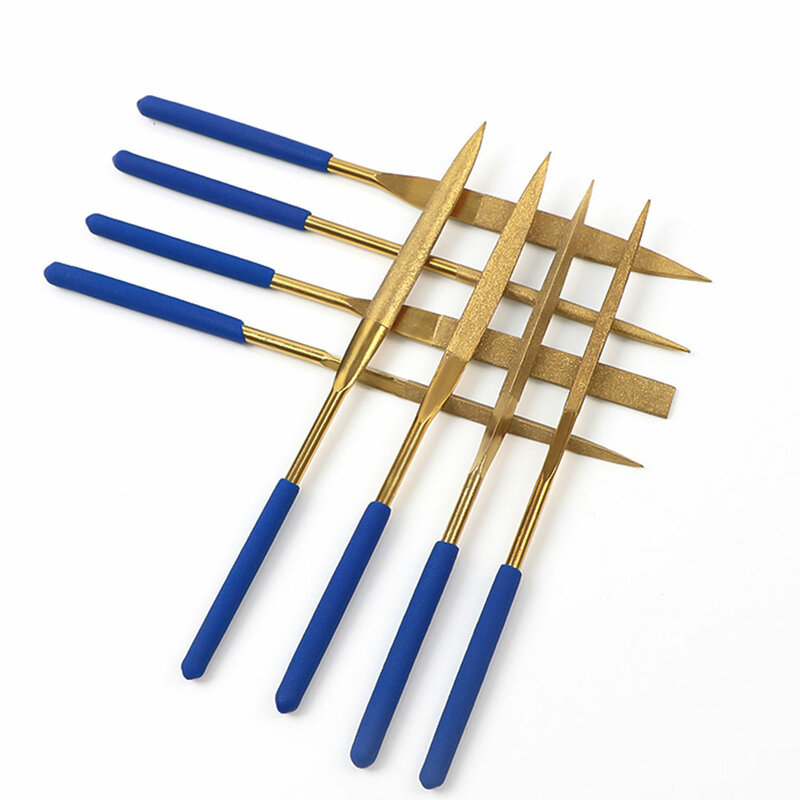 Diamond mini Needle File Set Hand Tools 10Pcs Professional Metalworking Diy Tools Wood Sharpening Rasp