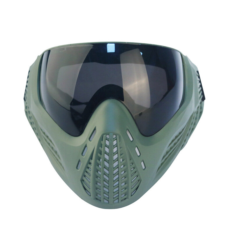 FMA F1 masker wajah Airsoft masker wajah taktis lapisan tunggal Paintball pelindung keselamatan masker wajah luar ruangan perlengkapan senapan udara permainan bertahan hidup