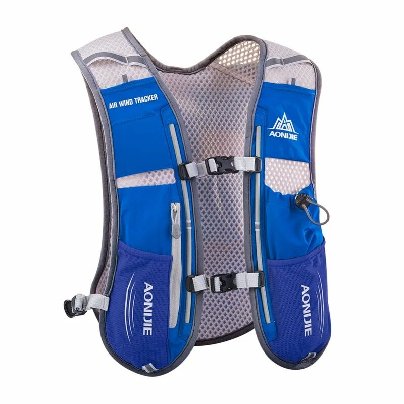 AONIJIE E913S 5L pacchetto di idratazione zaino zaino borsa gilet per 2L sacca d'acqua escursionismo corsa maratona gara sport bottiglia d'acqua