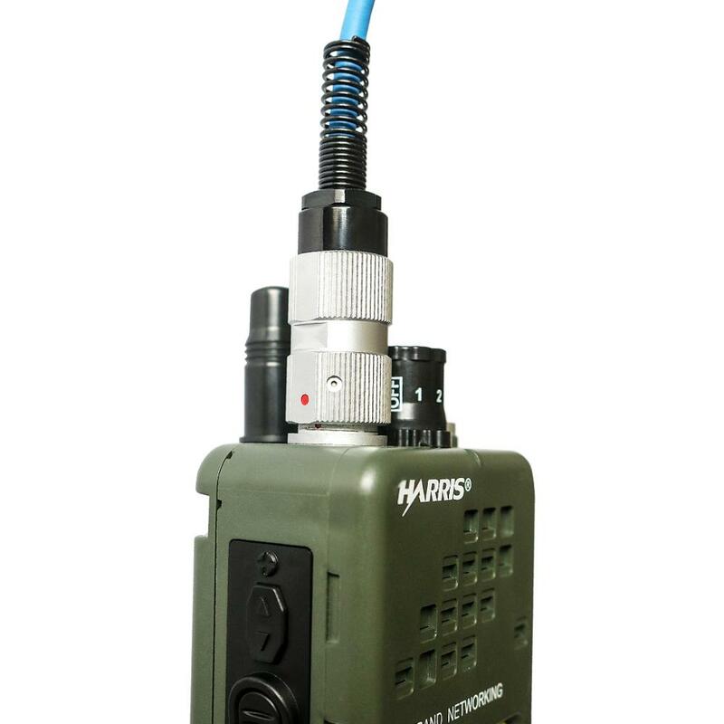 PRC-152 RPC 152 Harris Factice Radio Cas Militaire Talkie-walkie Modèle pour Baofeng Radio, Pas de Fonction + Peltor 6 Broches PTT prise