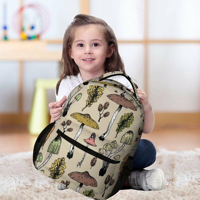 Mochila con estampado personalizado para estudiantes, mochila informal de dibujos animados, mochila de viaje de gran capacidad personalizada para niños y niñas