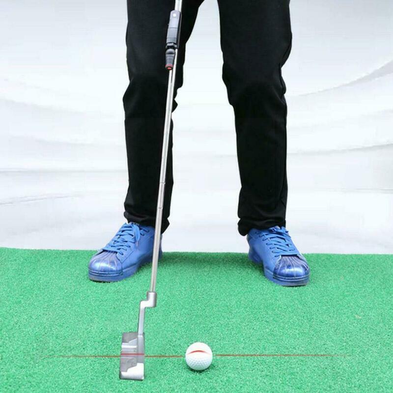 Golf Putter Visier tragbare Golf laser Putting Trainer Tools Korrektur hilfen verbessern Putt Abs Line Training Ziel Golf Putting v5a1