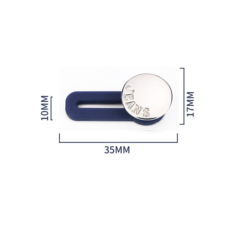 1/5/10 sztuk metalowa klamra Extender do spodni dżinsy darmowe szycia regulowany chowany talia przycisk Extender talia Expander