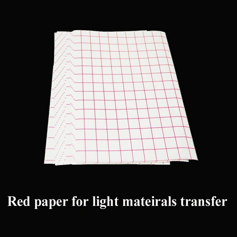 Papel de transferência térmica a3 a4 cor clara escura 100% tecidos de algodão pano ferro t-camisa impressão a jato de tinta design engomar