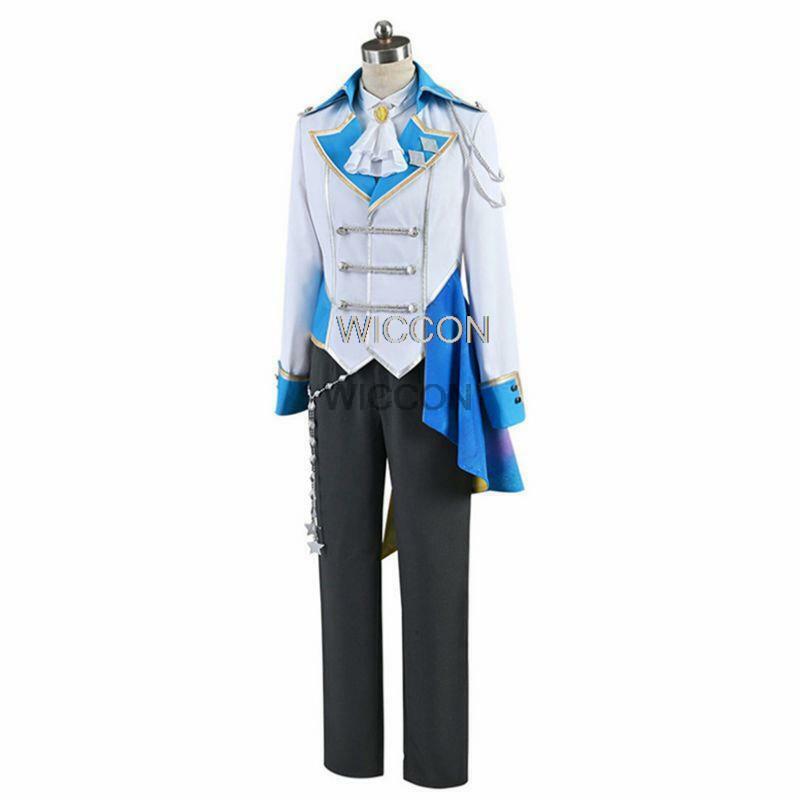 Projekt Sekai Bunte Bühne! Tenma Tsukasa Cosplay Kostüm Uniform Anzüge Bühne Kostüme Cosplay Perücke 30cm