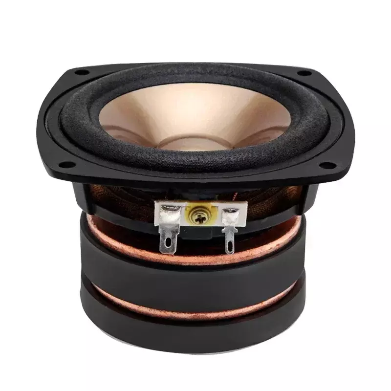 1 Pieces Original Japan AKISUI 4'' Full Frequency Speaker Driver Mixed Coating Paper Cone Dual Magnets Deep Bass 4/8ohm 60W