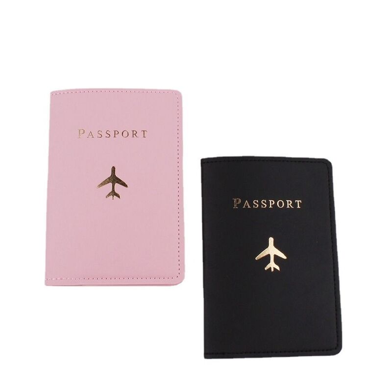 Borsa portaoggetti custodia protettiva per portafoglio custodia porta biglietti custodia per carte in PU porta passaporto custodia protettiva per passaporto accessori da viaggio