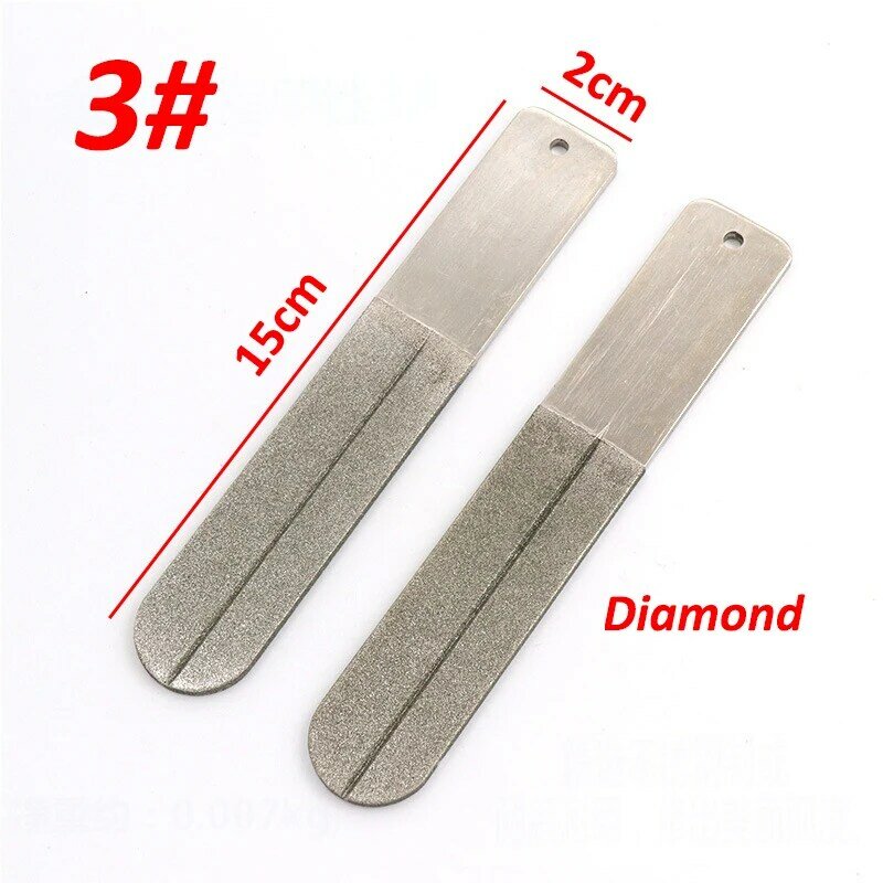 15CM Professional Nail File Stainless Steel Diamond Polishing Block Sanding for Nail Nailfile Manicure Supplies Tools Art Beauty