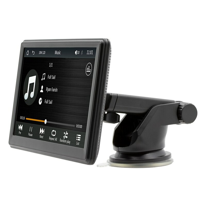 Universal 7inch Car Radio Multimedia Video Player Wireless Carplay And Wireless Android Auto Touch Screen Sun Visor B500