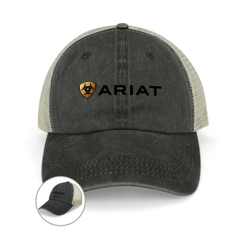 ARIAT EquESTRIAN-قبعة رعاة البقر الفاخرة للرجال والنساء ، قبعة حزب رغوة ، قبعات الشاطئ والشاطئ