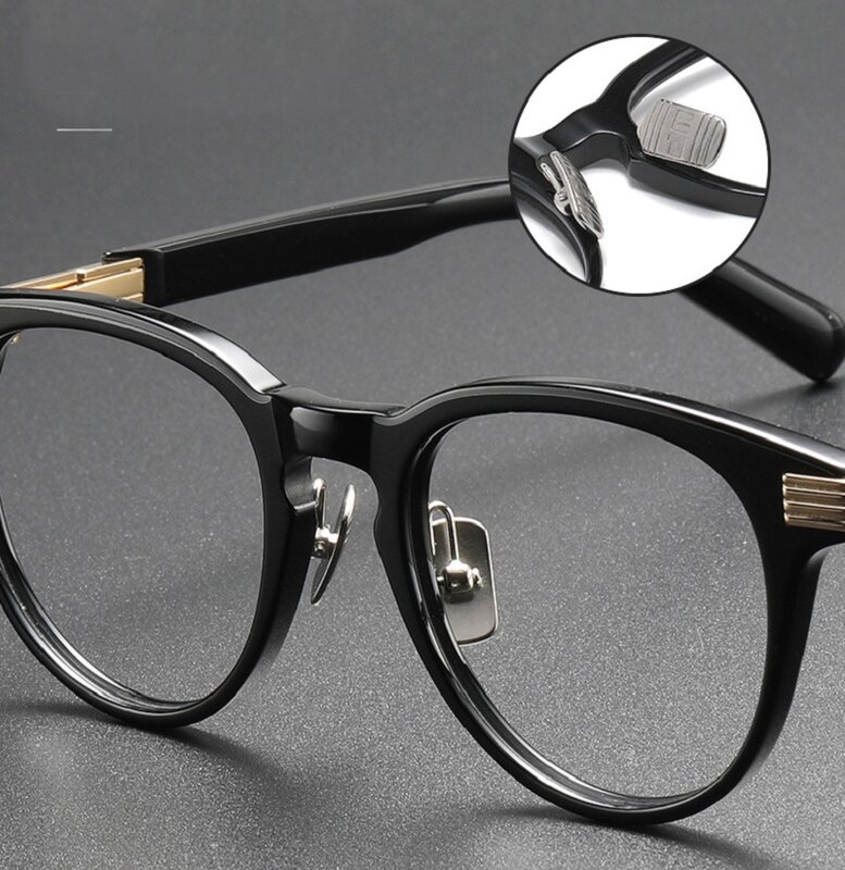 Japoński wzór okrągłe okulary octanowe ramki mężczyźni ultralekki krótkowzroczność okulary ramki kobiety okulary optyczne spektakl