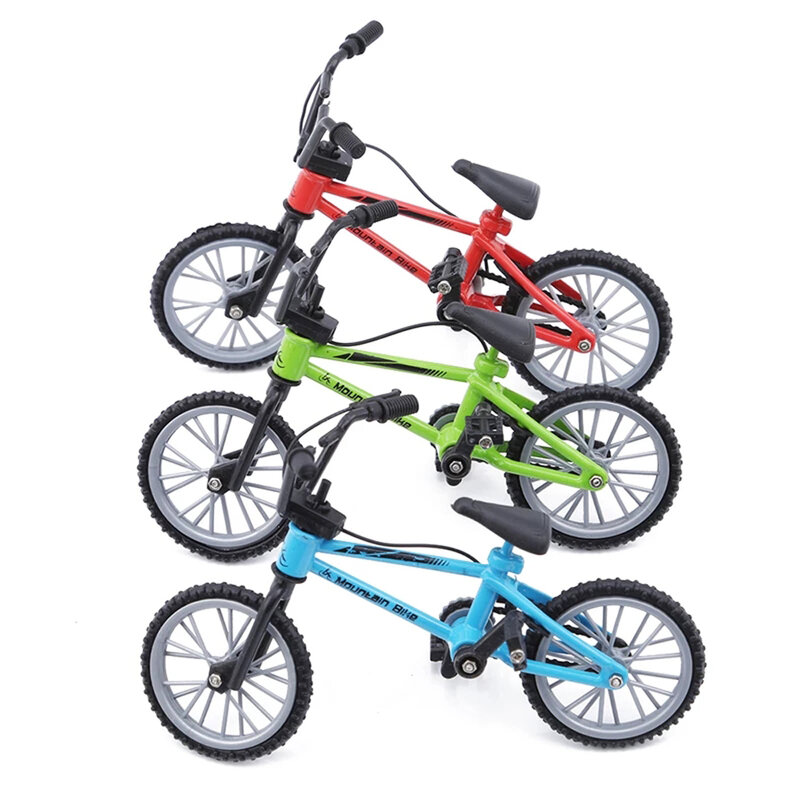 Bicicleta de dedo de calidad para niños, juego creativo, cuerda de freno, Bmx, Mini bicicleta de montaña