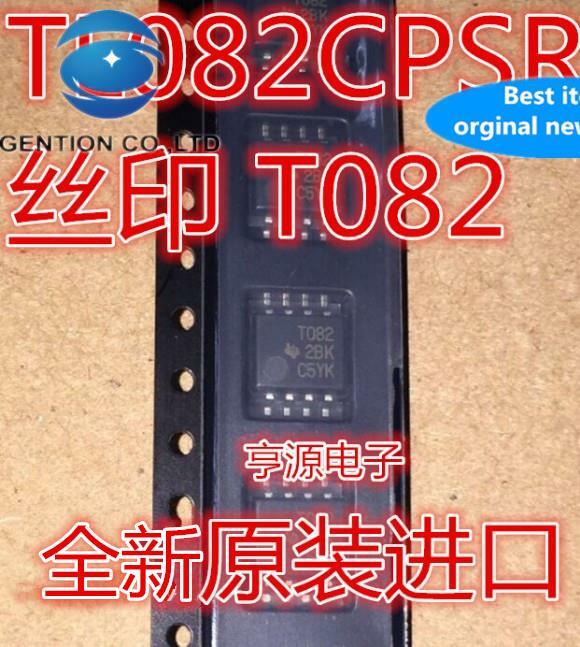 20pcs 100% originale nuovo TL082CPSR T082 TO82 SOP-8 TL082C