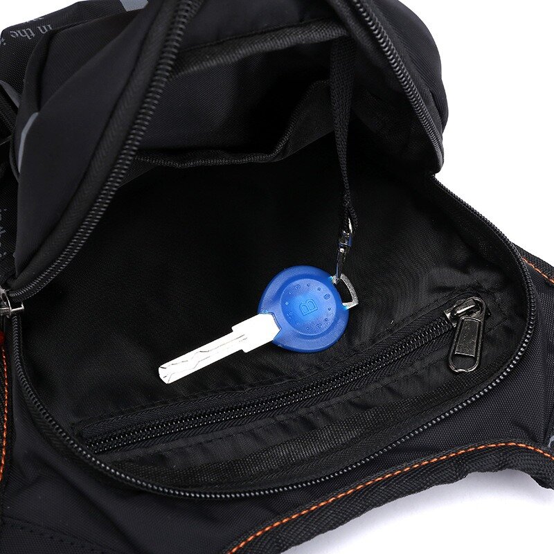 Outdoor Cycling Leg Bag Running Phone Bag Multifunctional Sports Fashion Small Bag Men's Chest Bag Portable Waist Bag Crossbody