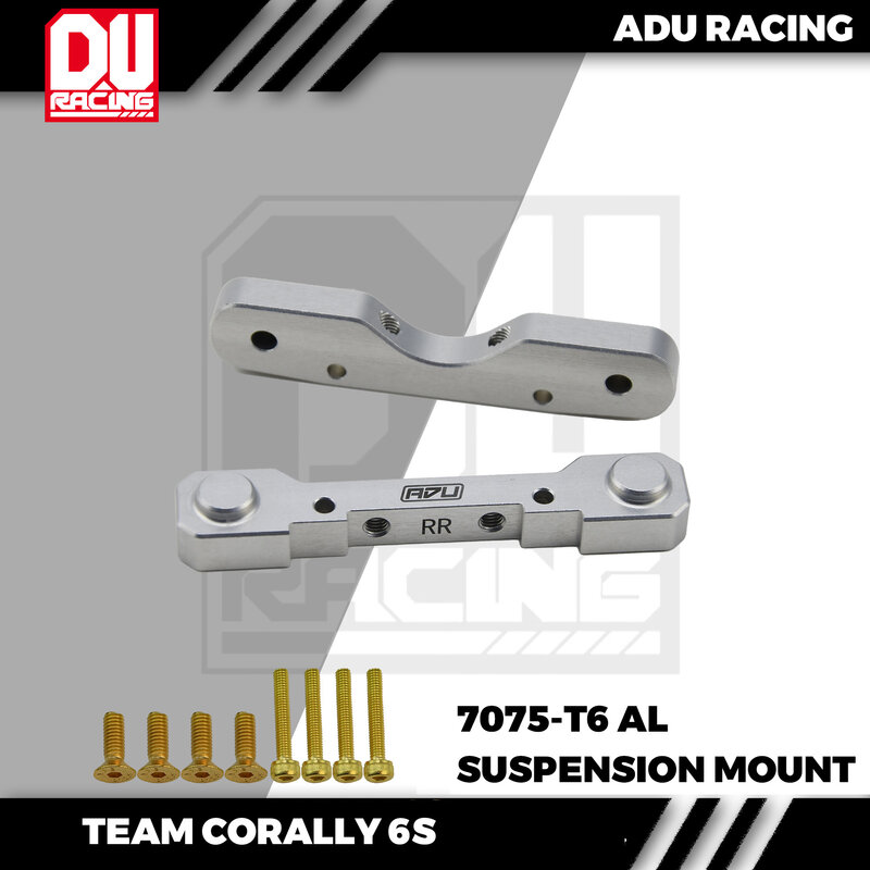 Soporte de suspensión de carreras ADU CNC 7075-T6, aluminio para TEAM CORALLY KAGAMA ASUGA SPARK KRONOS