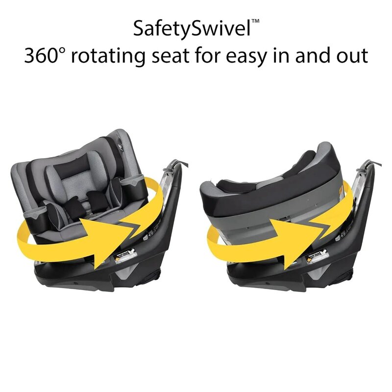 Veiligheid 1e Bocht En Ga 360 Dlx Roterende Alles-In-Één Autostoel, Zorgt Voor 360 ° Stoelrotatie, Hoofdstraat