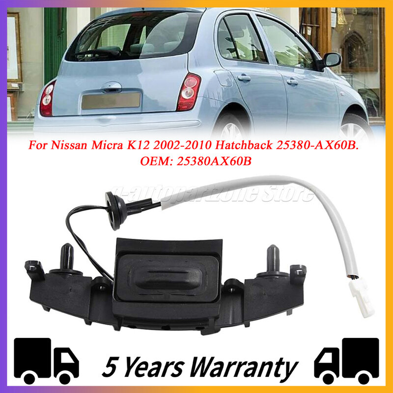 New Boot Lid Tailgate Trunk Opening Opener Lock Release Switch 25380AX60B For Nissan Micra K12 2002-2010 Hatchback 25380-AX60B