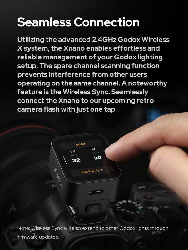 Беспроводной триггер вспышки Godox X3 C/N/S/F/O TTL HSS TTL-преобразователь-ручной сенсорный экран для Sony Canon Nikon Fuji Olym