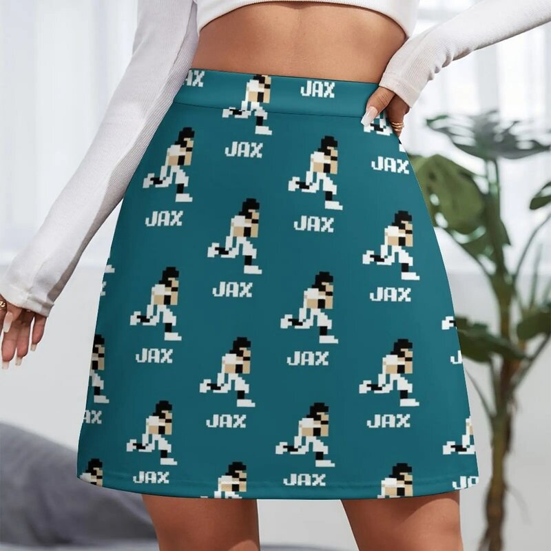 Minifalda de fútbol Jax de 8 bits para mujer, ropa coreana, faldas, vestido de verano, 2023