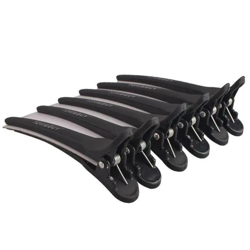 12Pcs Professional Hair Clips Salon Hairdressing Plastic Clamps Hair Sectioning Clip Hairpin Styling Accessories Tools
