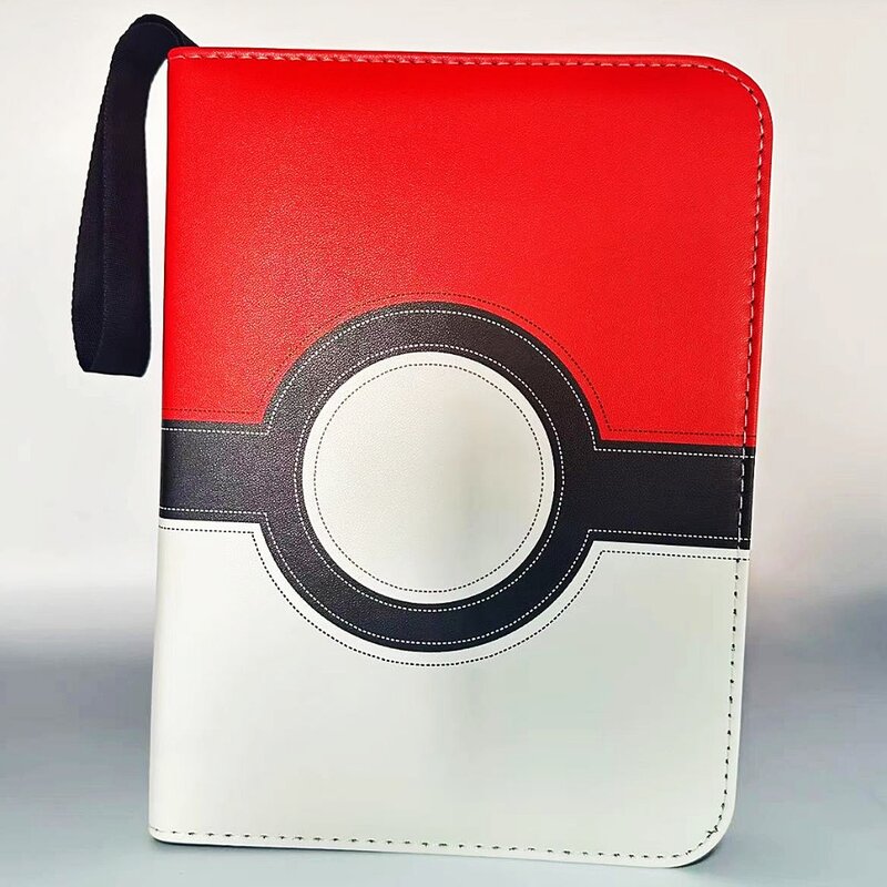 New 320pcs Pokemon Photo Album Book Map Binder Family Letter Business Card Holder Game Card Collection Zipper Bag Kids Toy Gift