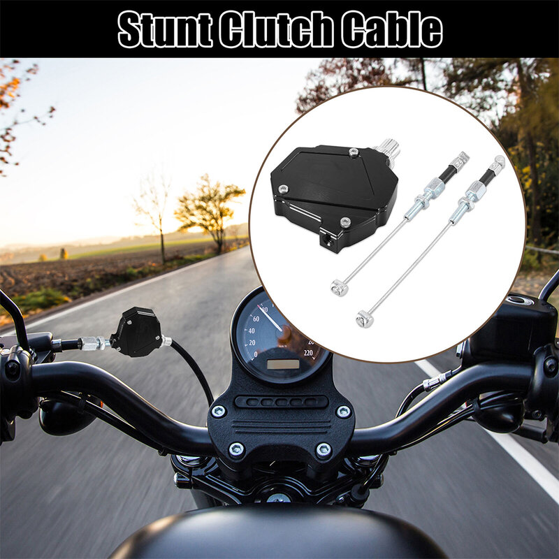 Lega di alluminio moto universali Stunt Pull cavo frizione economizzatore Easy Pull Cable Stunt
