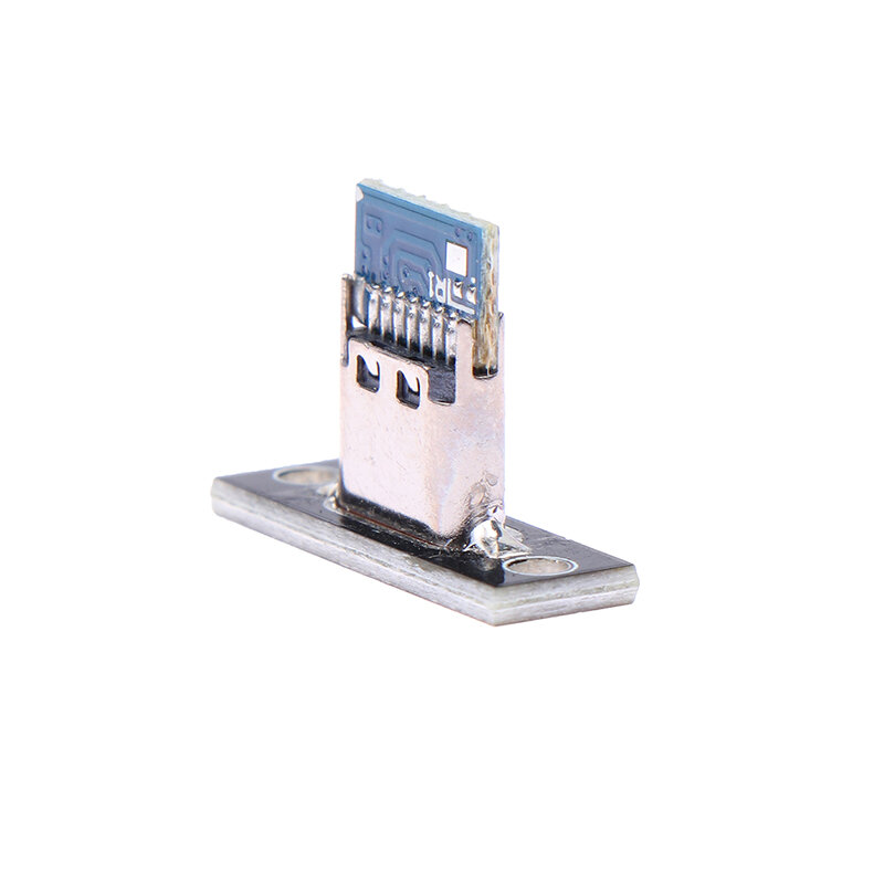 1Pc USB C Female Connector Panel Mount Jack TYPE-C Charging Port Of Solder Wire Type Socket
