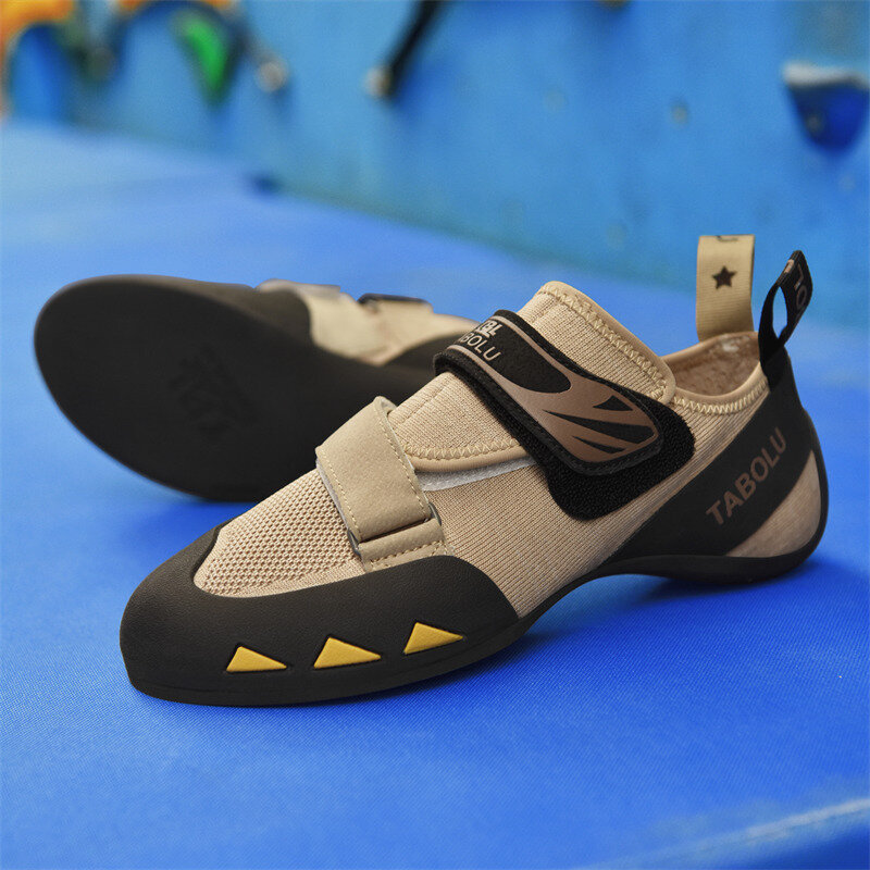 Zapatos profesionales de escalada en roca para interiores y exteriores, zapatillas de entrenamiento de roca para principiantes, nivel de entrada