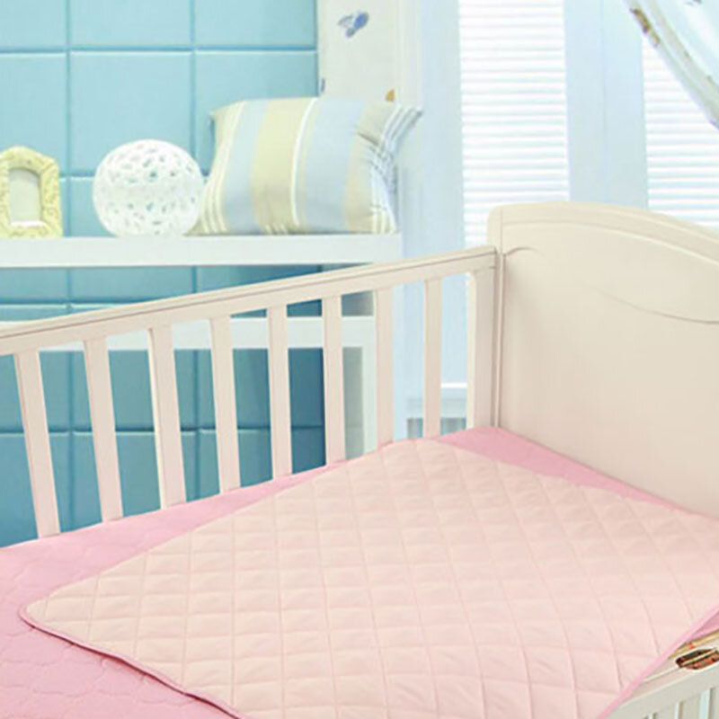 1 buah popok bayi tahan air popok bayi tikar urin anak sederhana seprai penutup pengganti tempat tidur lembar pelindung 50*70cm