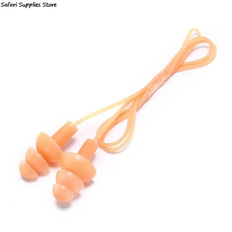 1 pz universale morbido Silicone nuoto tappi per le orecchie tappi per le orecchie accessori per piscina sport acquatici Swim Ear Plug 5 colori