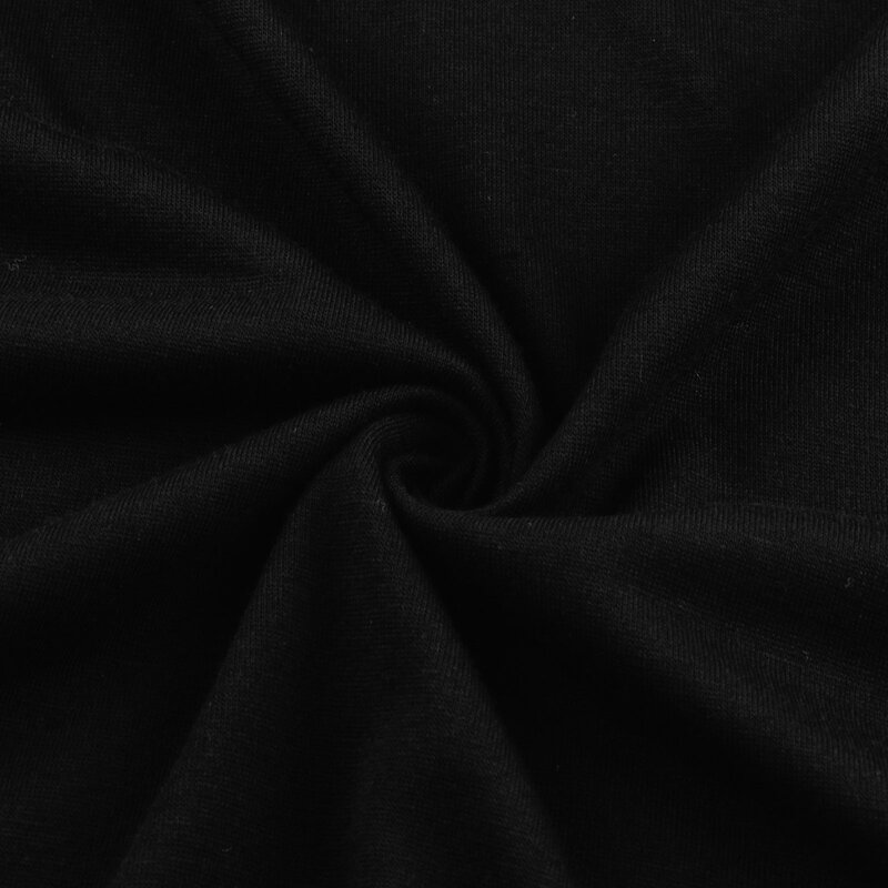 Женское платье-трапеция с коротким рукавом, черное повседневное офисное платье с круглым вырезом, лето 2024