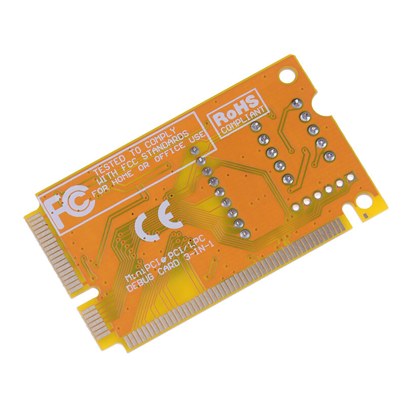 Multifunction 3 In1 Debug Card Expert Mini PCI PCI-E LPC PC Laptop Analyzer Tester Diagnostic Post Test Card Part 5*3cm