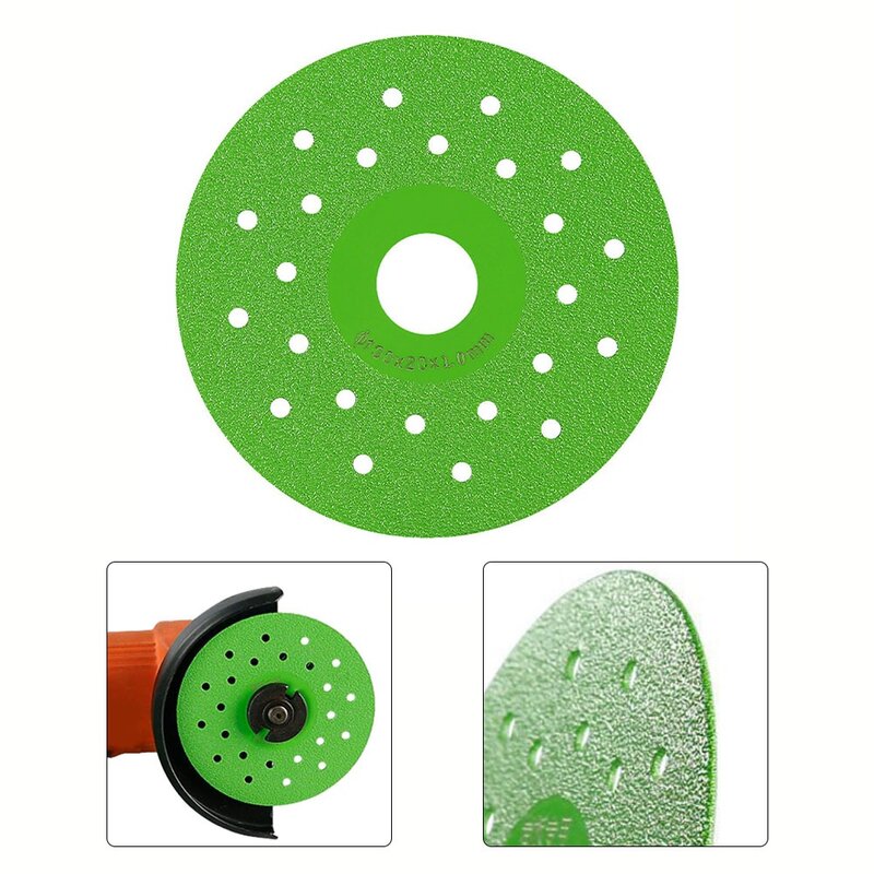 4-дюймовый Сверхтонкий режущий диск для фарфоровой, стеклянной, керамической плитки, алмазный пильный диск высокого качества, жаропрочный алмазный пильный диск