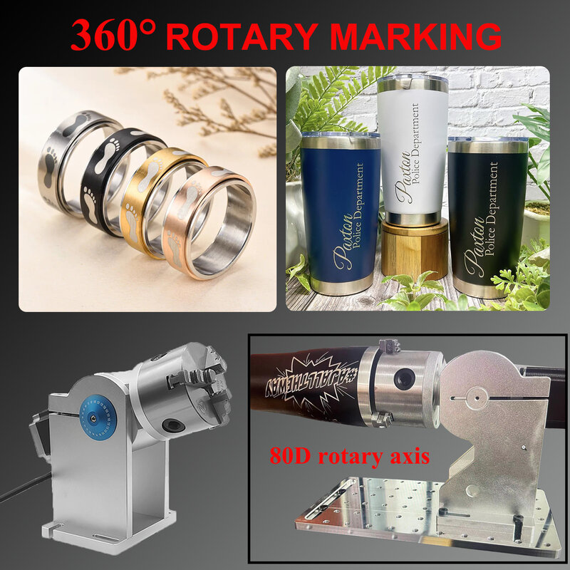 60W JPT Mopa Fiber Laser Marking Jewelry Laser Engraving Machine for Fast Precise Engraving Plastic Leather All Metals EU Stock