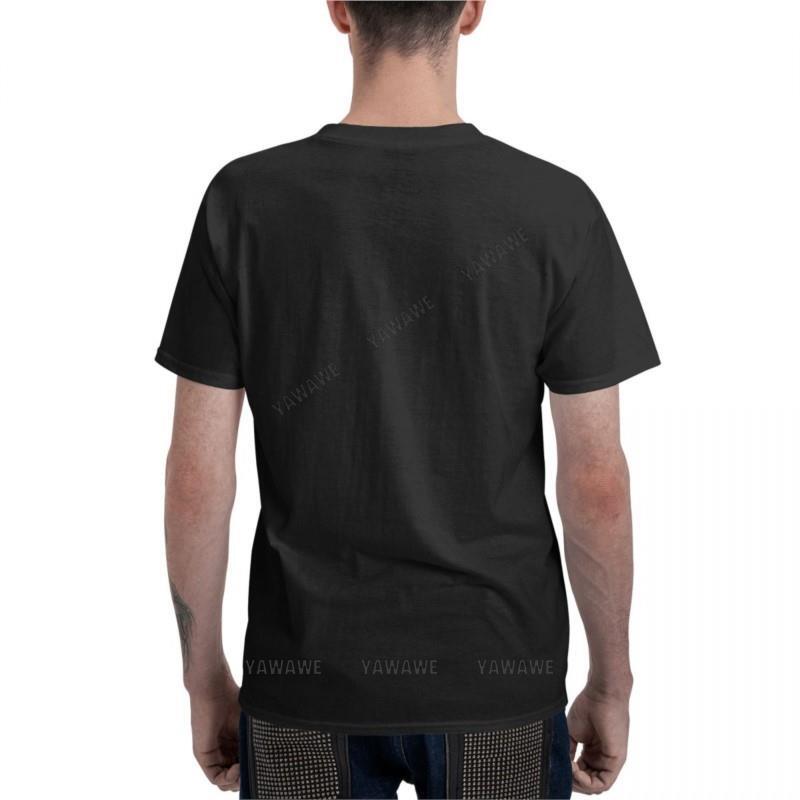 Katoenen Tshirt Heren Zeilen In Een Hartslag T-Shirt Essentieel T-Shirt Man Heren Kleding Korte Mouw Heren T-Shirts