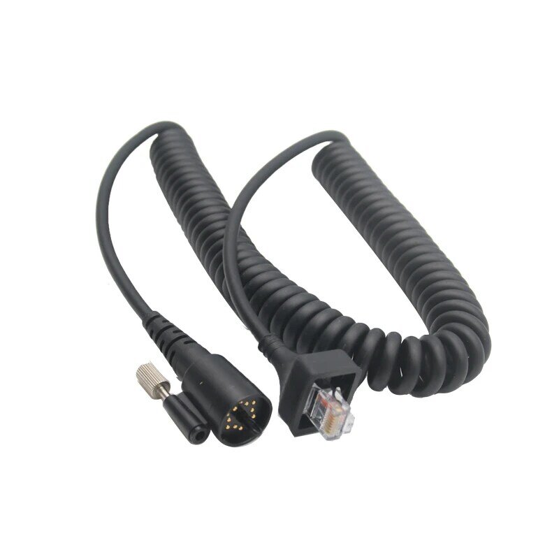 Cocok untuk kabel Mikrofon KENWOOD TK790, TK890, TK690, TK5710, TK5810, kabel koneksi mikrofon bahu