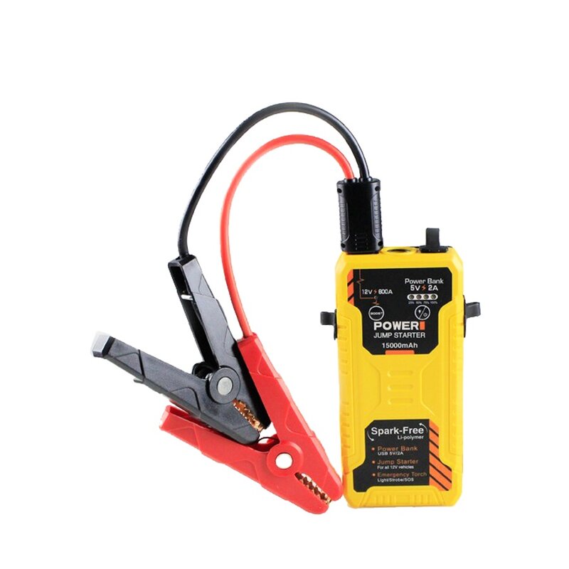 with usb output port multi-function 15000mah 12v portable jump starter  emergency tools