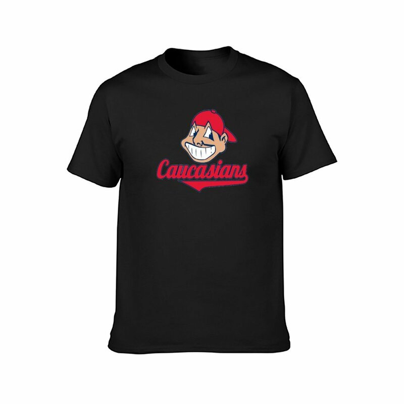 Caucasians Logo T-Shirt Zoll Design Ihre eigenen schnell trocknenden Herren Baumwolle T-Shirts