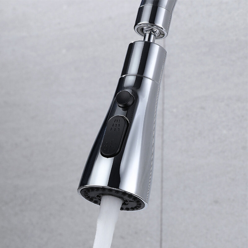Aerador de torneira de cozinha com 3 modos Misturador Sink Tap Sprayer Head Torneira de água filtrada Splash Proof Bubbler Acessórios de cozinha